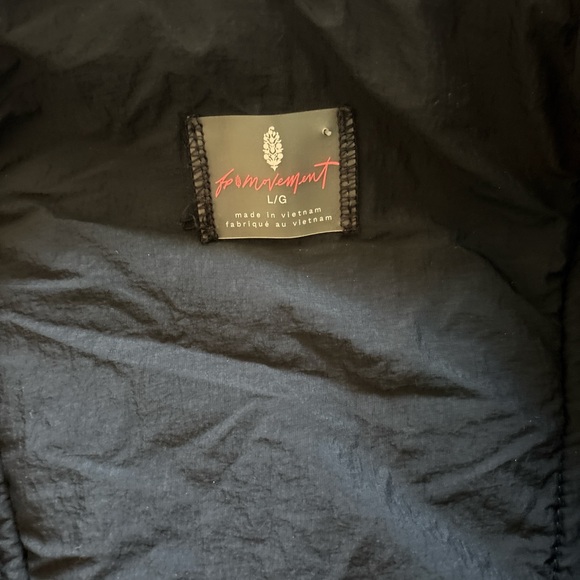 FP Movement by Free People Black Fleece Vest - Picture 4 of 5